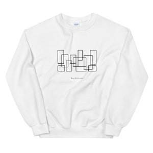 Open image in slideshow, back bar sweatshirt (white)
