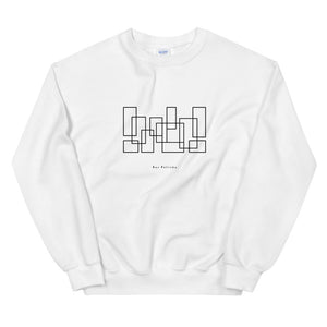 back bar sweatshirt (white)