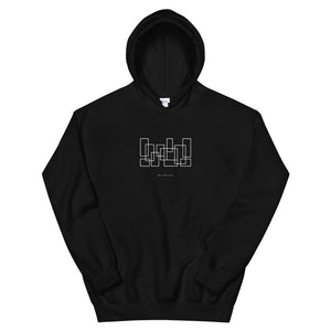 Open image in slideshow, back bar hoodie (black)
