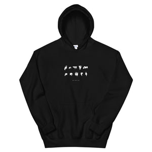 float hoodie (black)